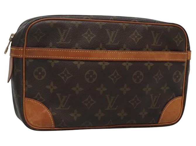 LOUIS VUITTON Clutch Compiegne 28 M51845 Auth LV bs25306 Monograma Lona  ref.2219763
