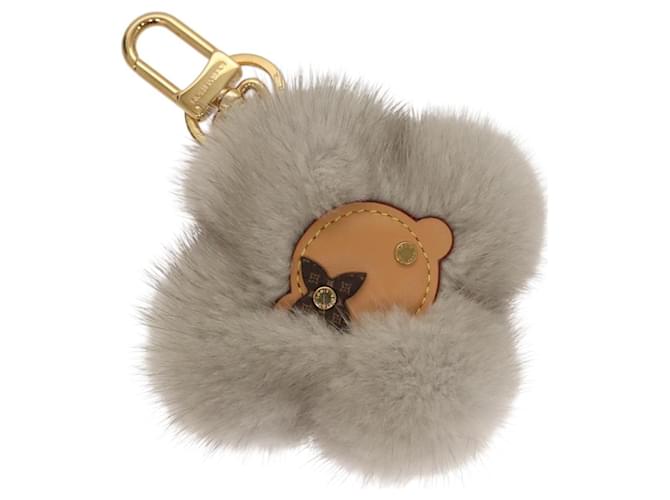 LOUIS VUITTON Vivienne Porte Cles Vivienne Charm Gray M00894 Auth 121763A Brown Metal  ref.2219850