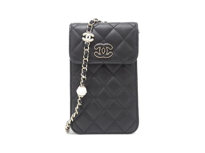 Custodia per telefono Chanel AP3228 Nero