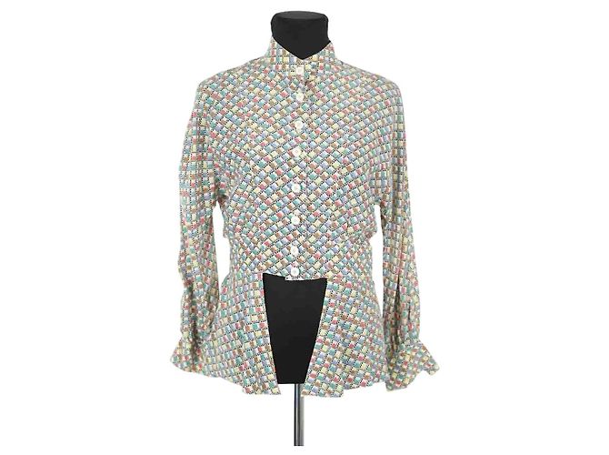 Chloé Blusa de seda Multicolor