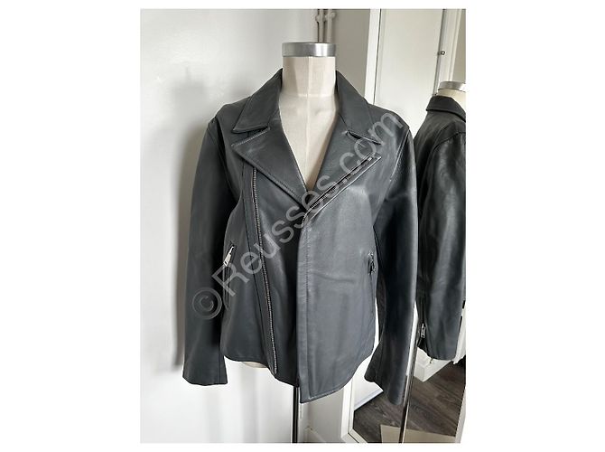 Sandro leather jacket