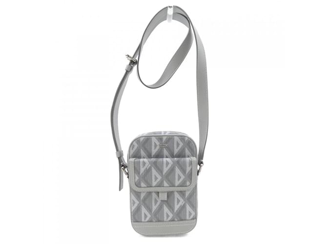 Christian Dior Gray Handbag Brown  ref.2220517