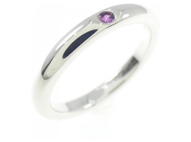 Tiffany & Co Anello in argento 925 Tiffany con zaffiro