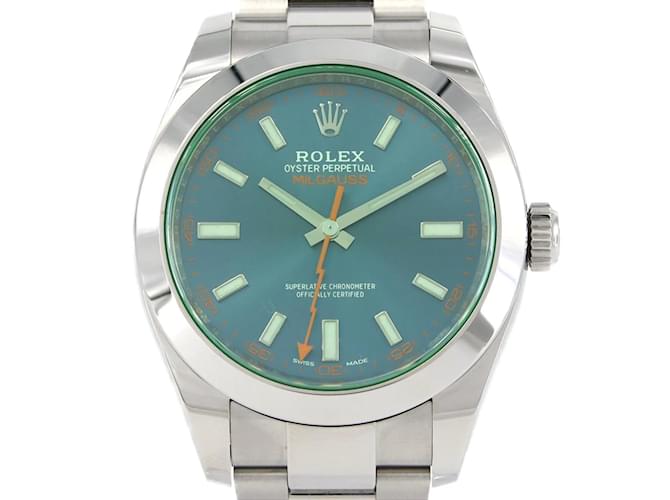 Rolex Milgauss 116400GV Stainless Steel Wristwatch  ref.2221411