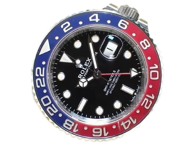 ROLEX GMT MasterII red blue bezel Jubilee Bracelet Specification 126710BLRO '22 Mens Silvery Steel  ref.2222006