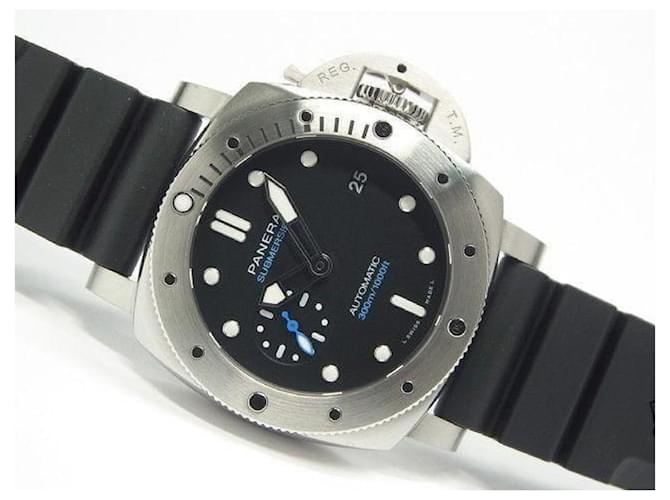 PANERAI Submersible 42 MM PAM02973 Mens Silvery Steel  ref.2222007