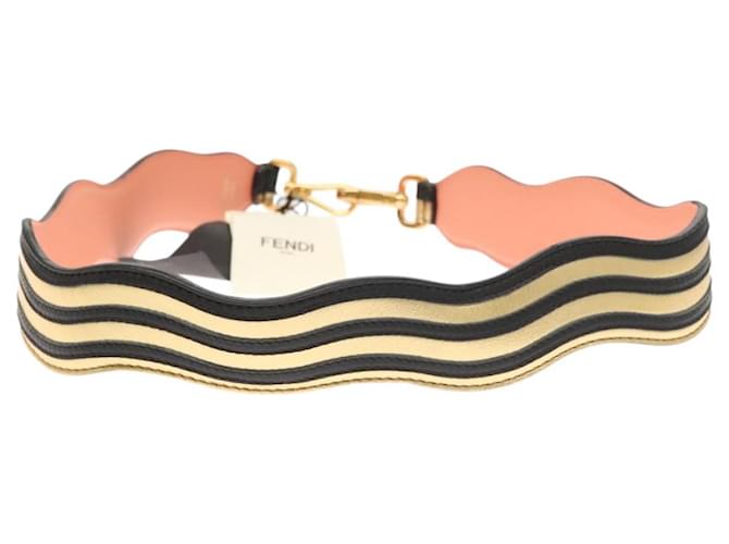 Fendi Strap you Golden Leather  ref.2222133