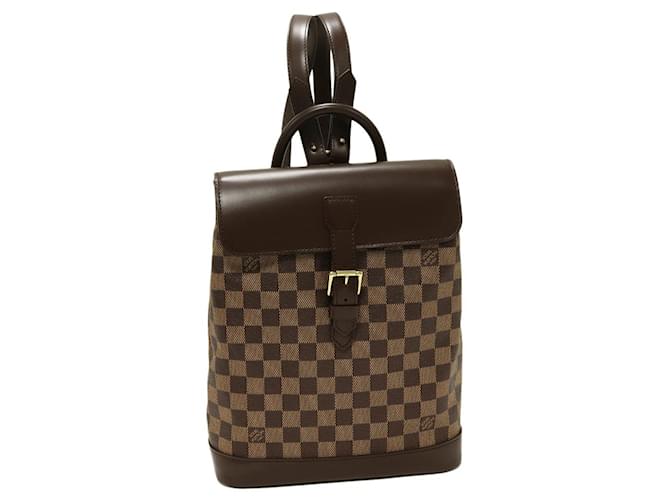 Louis Vuitton Damier Soho Backpack N51132 Brown Cloth  ref.2222651
