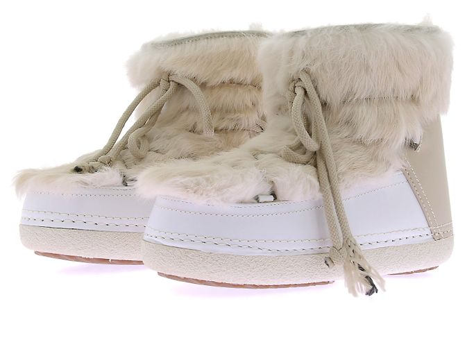 Inuikii Botas de invierno de piel Camello