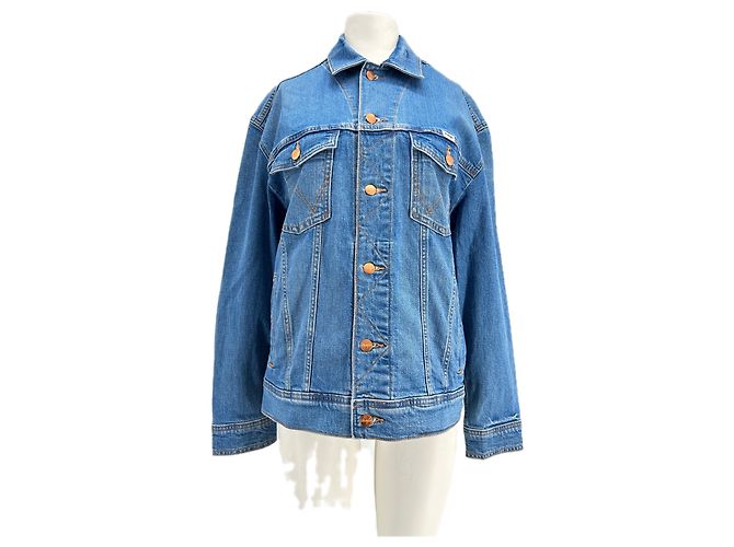 Autre Marque Giacca in denim blu WRANGLER