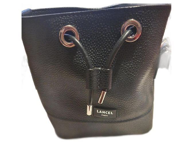 Nine Bolsa de mão Lancel Ninon Verde Escuro Couro