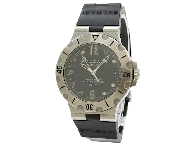 Bulgari Bvlgari Diagono Scuba 200m Diver Date Automatic Watch  ref.2224546
