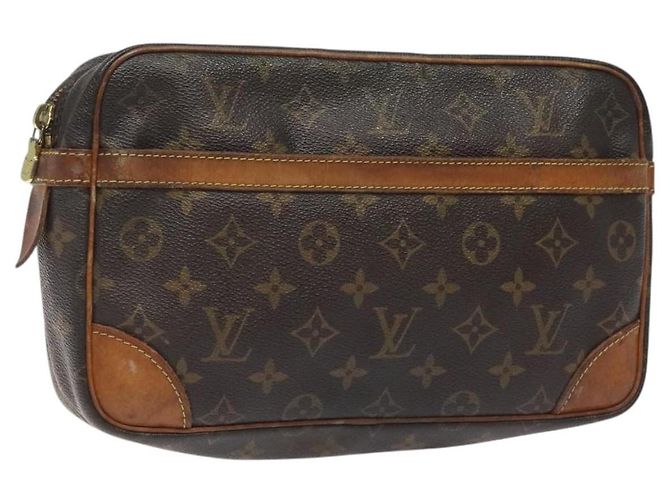 LOUIS VUITTON Pochette Compiegne 28 M51845 Auth LV th5985 Monogramme