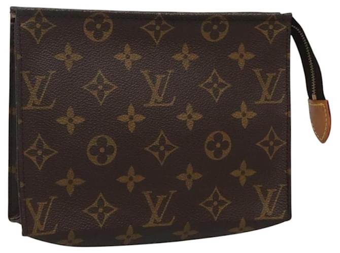 LOUIS VUITTON Monogram Posh Toilette 19 Pouch M47544 LV Auth yk18189 Cloth  ref.2224896