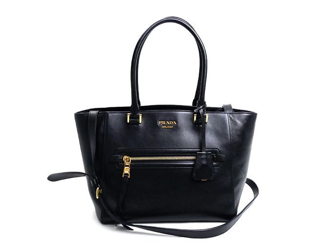 Prada 2-Way Shoulder Bag in Black
