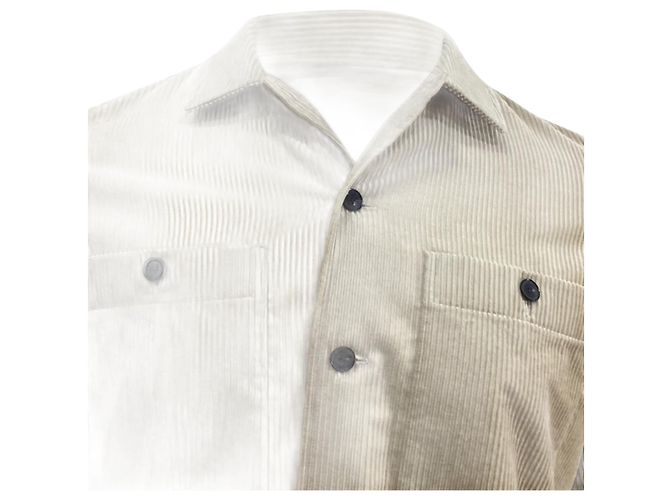 Autre Marque Hr. P. Button-Down-Hemd aus braunem Cord