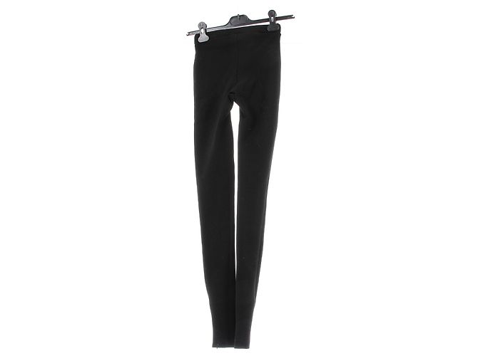 Leggings Totême de algodón negro Talla 32