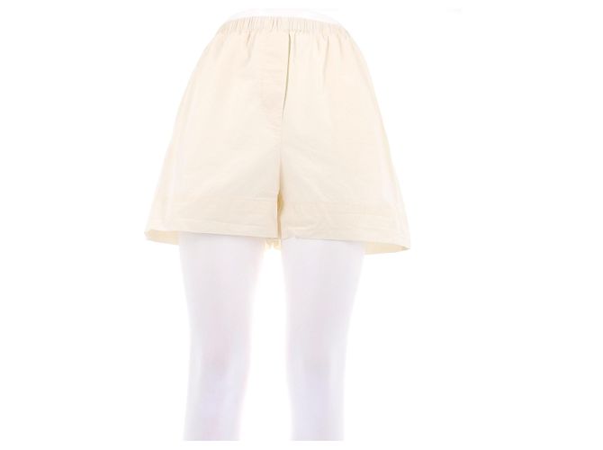 Shorts de algodão cáqui Samsoe & Samsoe XS Caqui