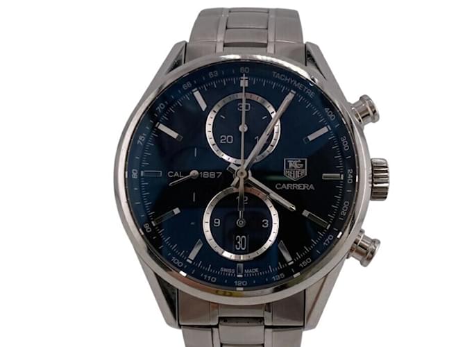 TAG Heuer Carrera Automatic Wristwatch Silvery  ref.2225765