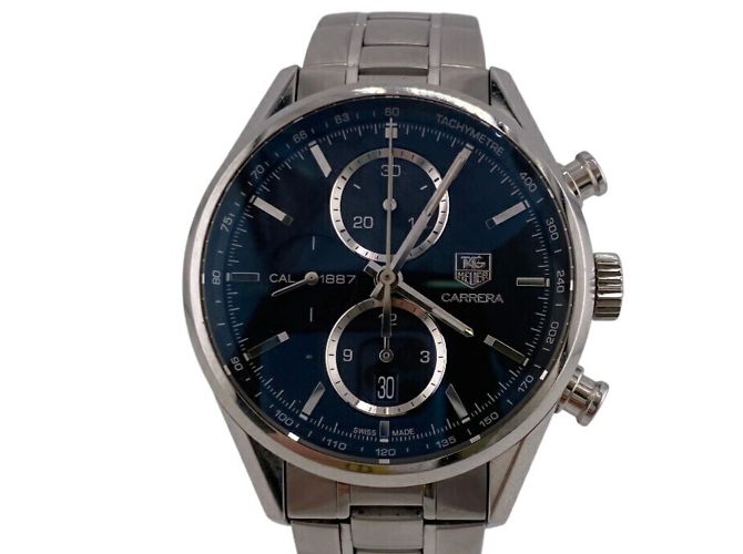 TAG Heuer Carrera Automatic Wristwatch Silvery