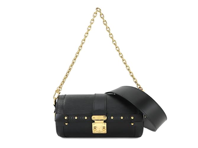 Louis Vuitton Epi Papillon Trunk Shoulder Bag Black Leather  ref.2226081