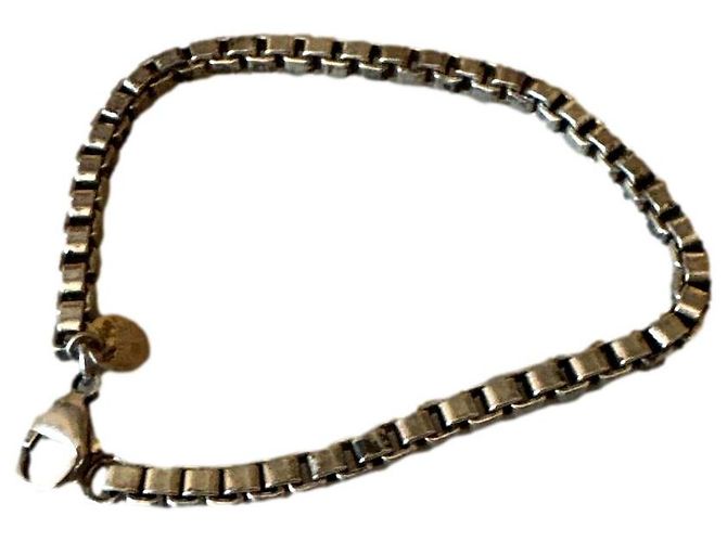 Tiffany & Co Pulsera de eslabones venecianos Hardware de plata