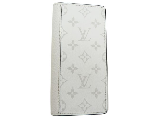 Cartera Larga Brazza NM de Louis Vuitton Blanco