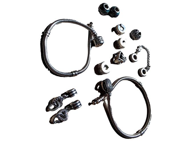 Pulseira Pandora de prata