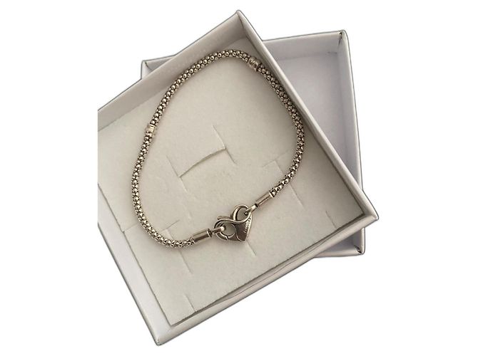 Pulseira Pandora de prata 20 cm