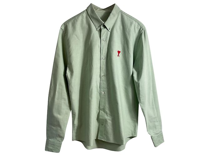 Camiseta Ami Ami De Coeur em algodão verde