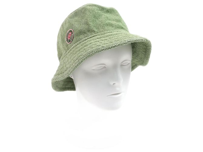 Hermès Hermes Harper Funny Ice Creem Patch Terry Cotton Hat Green