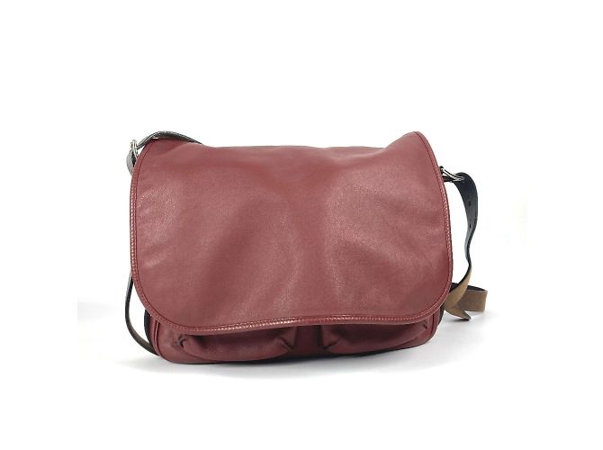 Hermès Sac à épaule Hermes Flap Barda 33 Marron