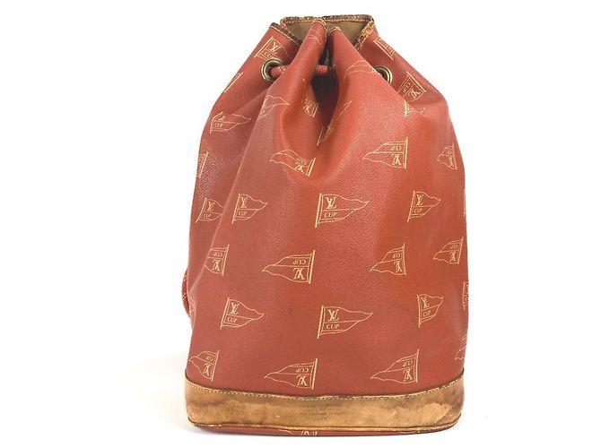 Bolsa de Ombro Louis Vuitton Cup 95 LVCUP Saint-Tropez Laranja