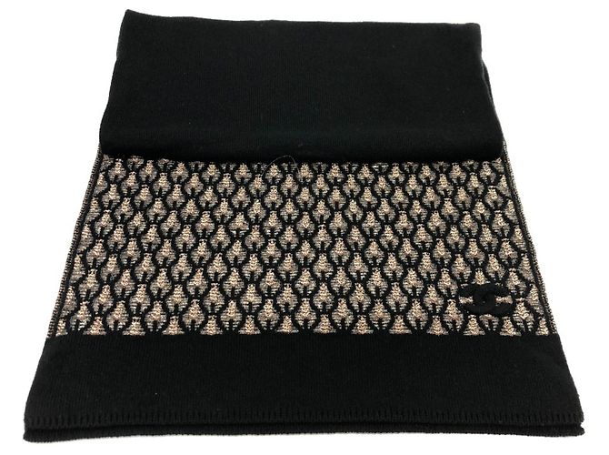 Sciarpa nera Chanel Nero 