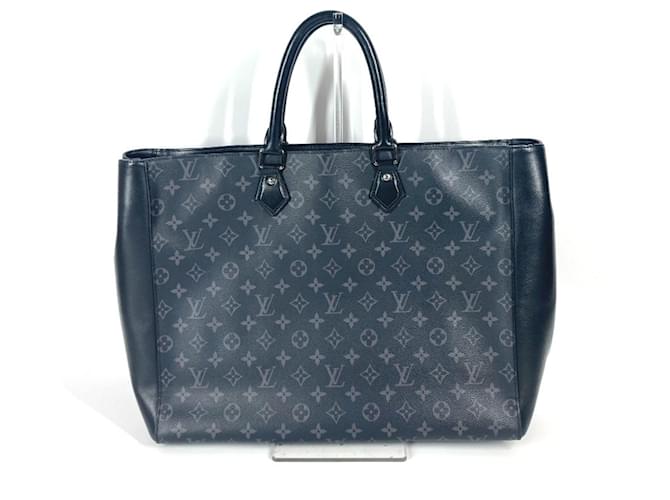 Louis Vuitton Monogram Eclipse Grand Sack Bag Black Cloth  ref.2228243