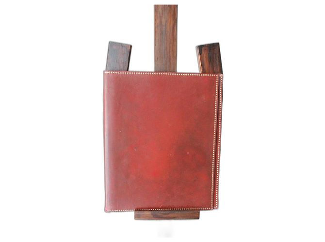 Hermès Purses, wallets, cases Dark red