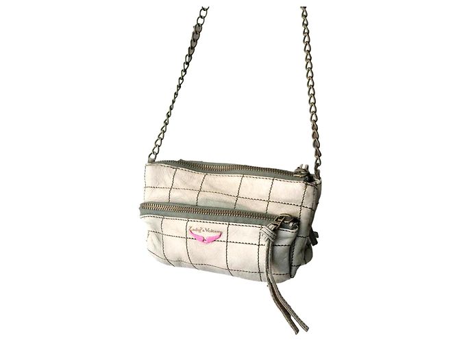 Bolsa de ombro Zadig & Voltaire em couro verde