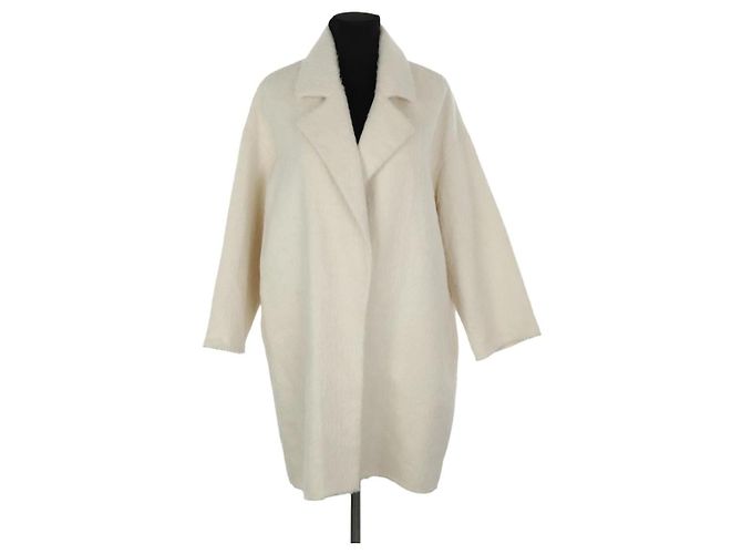 Hôtel Particulier White wool coat