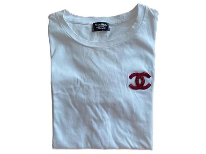 Cambon Chanel Cotton T-shirt White