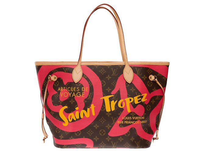 Bolso LOUIS VUITTON Neverfull en Lona Marrón - 102659 Castaño