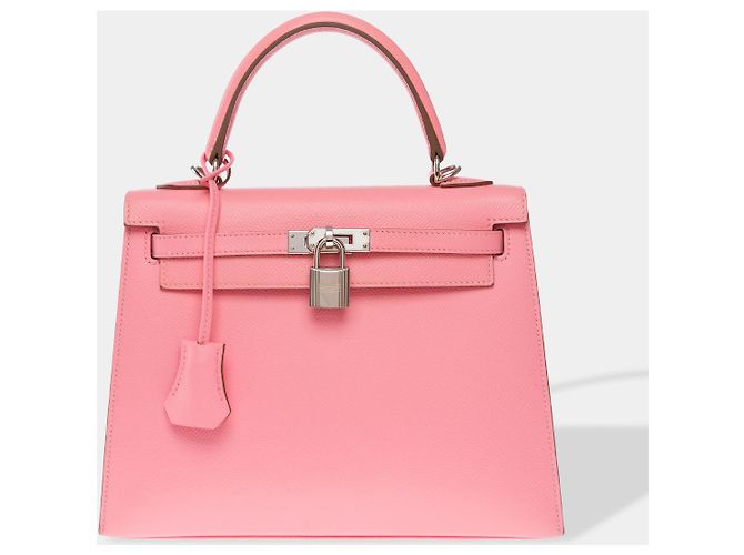 Hermès Borsa HERMES Kelly 25 in Pelle Rosa - 102663
