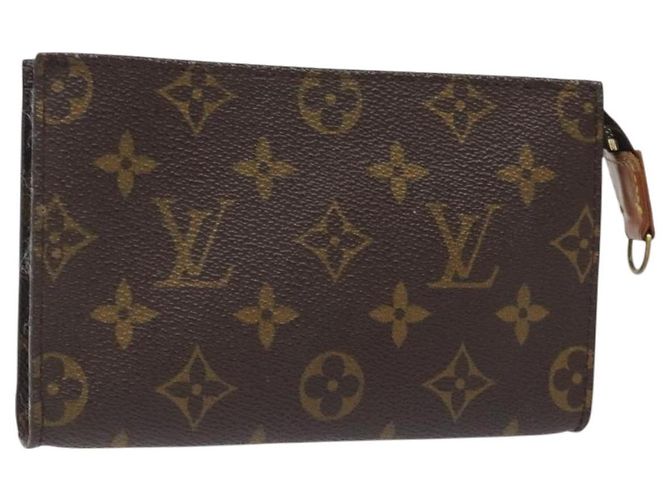 LOUIS VUITTON Monogram Bucket PM Accessory Pouch LV Auth th6029