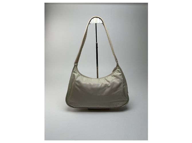 Sac Cleo vintage Prada beige
