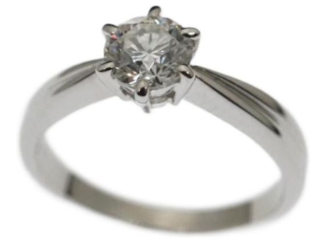 Authentic MIKIMOTO Diamond Ring 0.48CT Gold hardware