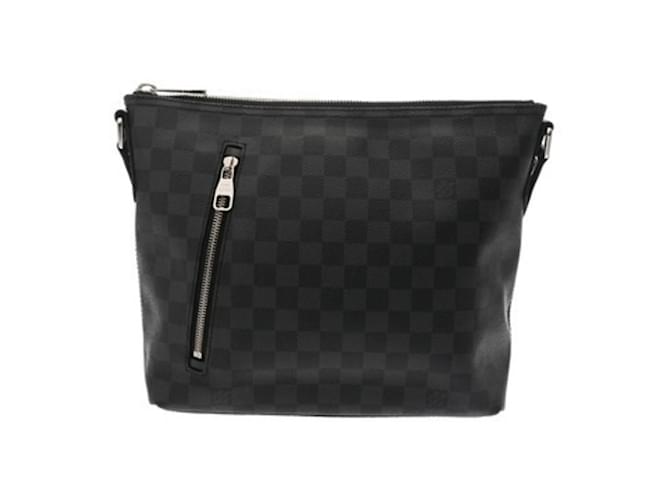 Louis Vuitton Damier Graphite Mick PM Shoulder Bag Black Cloth  ref.2230486