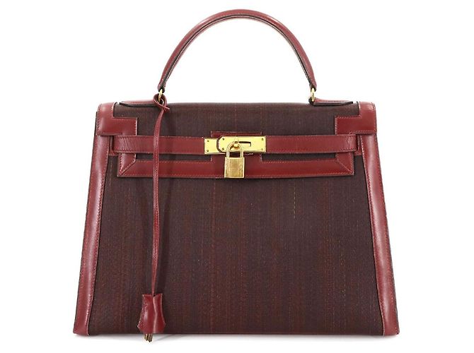 Hermès Borsa Hermes Kelly 32 Rosso