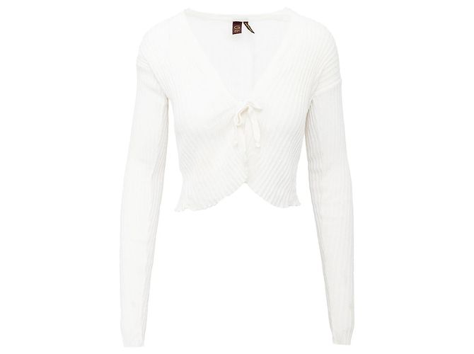 Romeo Gigli G Gigli Strickjacke Aus weiß
