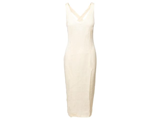Autre Marque Vestido largo Future Ozbek Blanco roto