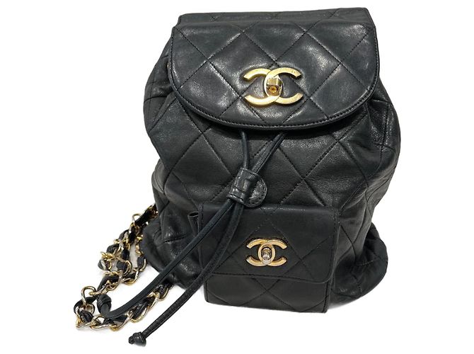 Chanel Duma backpack Black