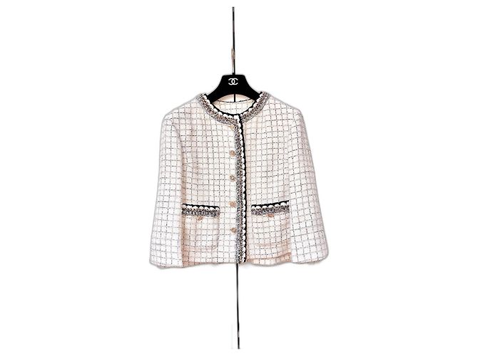 Chanel Cape Jacket Spring Summer 2025 White